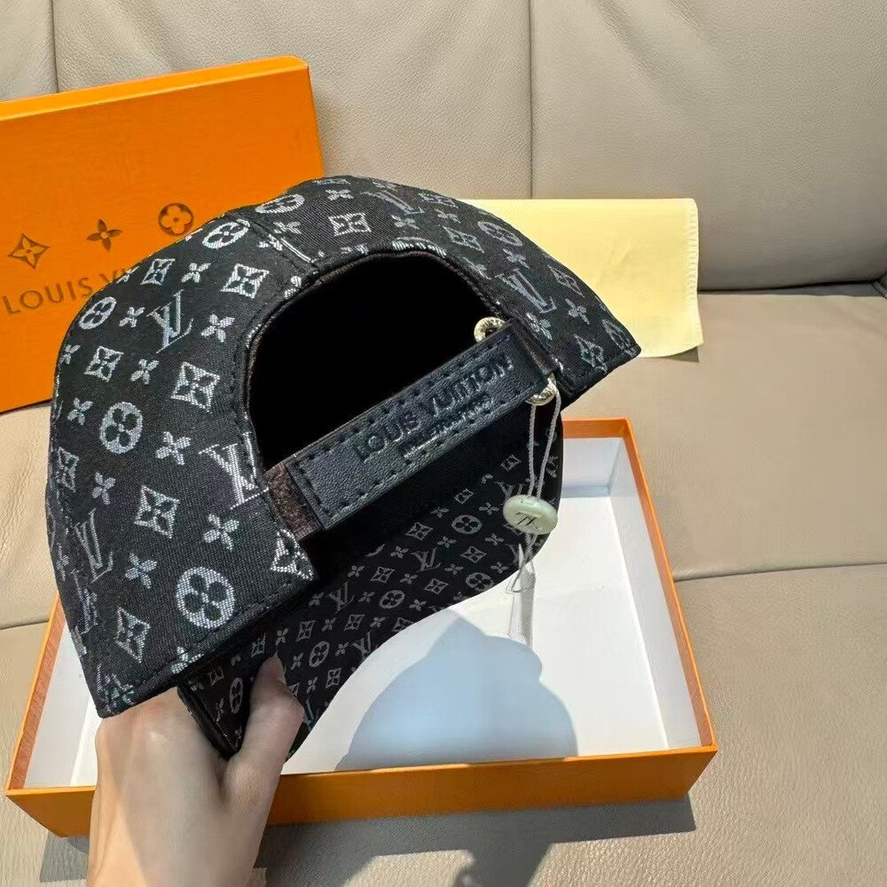 Louis Vuitton Monogram Baseball Cap Black - Picture 2 of 5